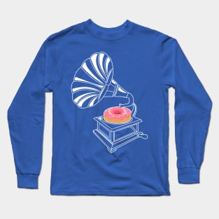 Gramophone Donut Long Sleeve T-Shirt